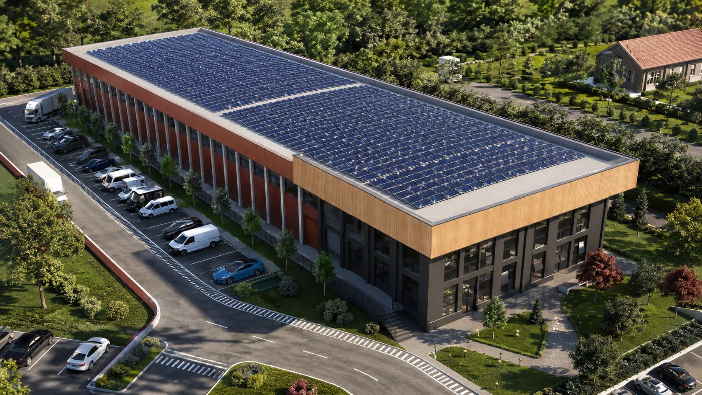 Roof PV CONTECH Building